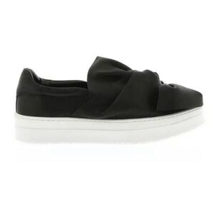 Gabriella Michel Fs black Big Bowtie Slip on sneakers